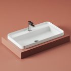 TFL035 FUORI SCALA countertop semirecessed washbasin
