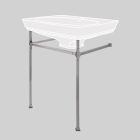 CIA001 CIVITAS square structure consolle washbasin 68