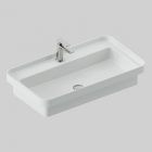 TFL035 FUORI SCALA countertop semirecessed washbasin