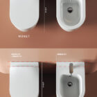 MNV003 MONET PLUS back to wall Wc