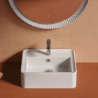 ROL003 RODOLFO Lavabo Appoggio e sospeso con piano rubinetteria