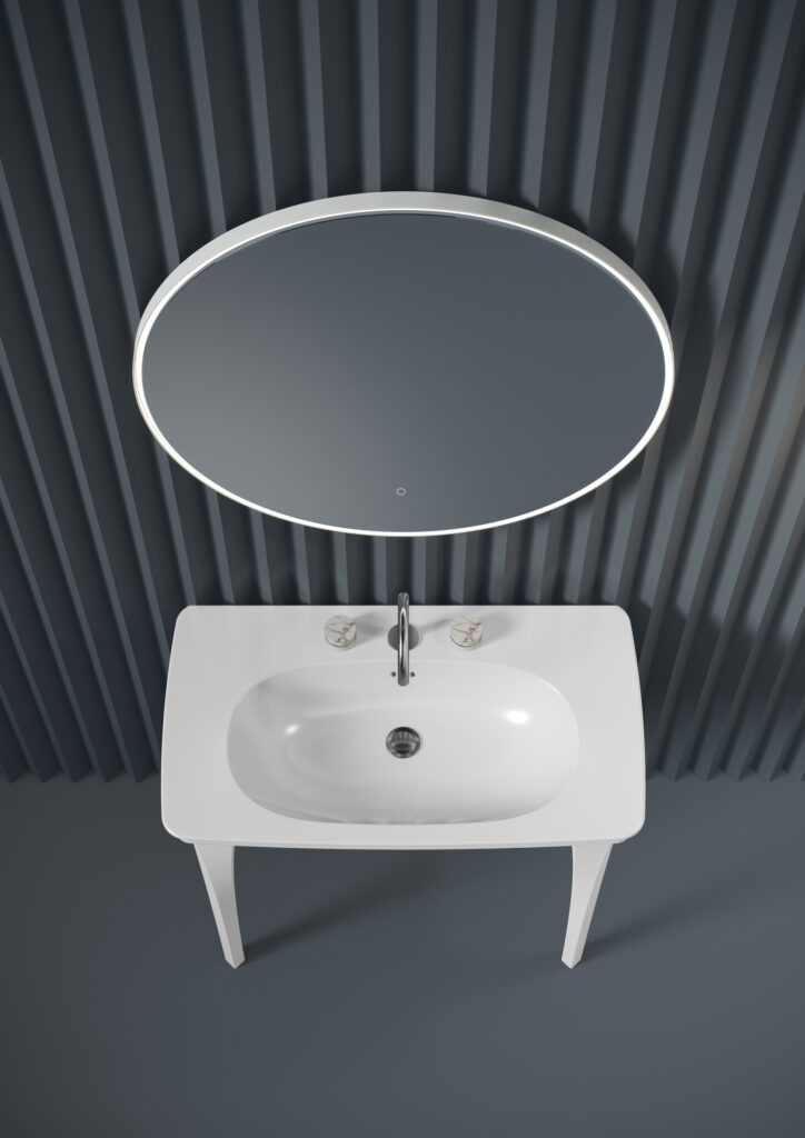 Collezione Look - Specchi arrotondati per il bagno