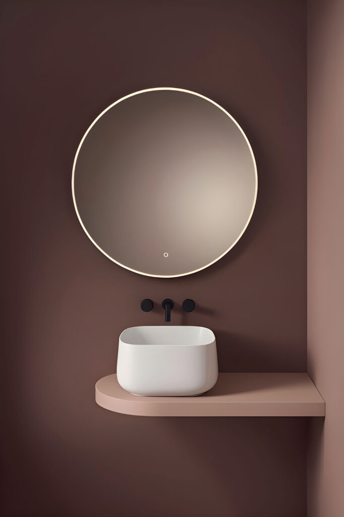 Collezione Look - Specchi arrotondati per il bagno