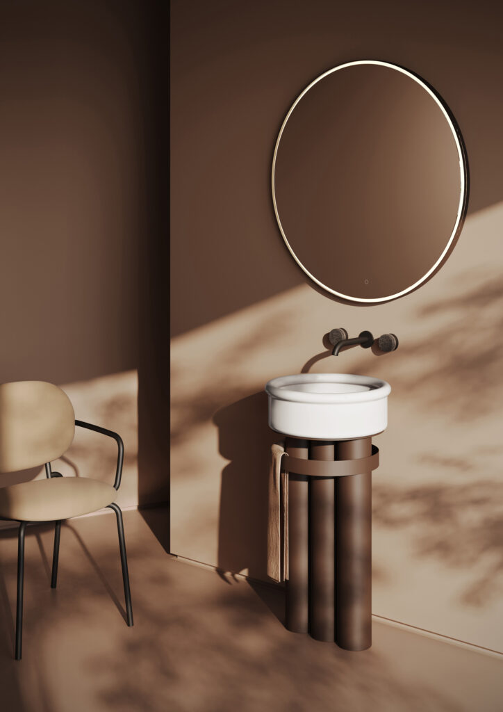 Artceram-OneShot-CHURCH 3 (2) white Collezione Church - Lavabo freestanding di design