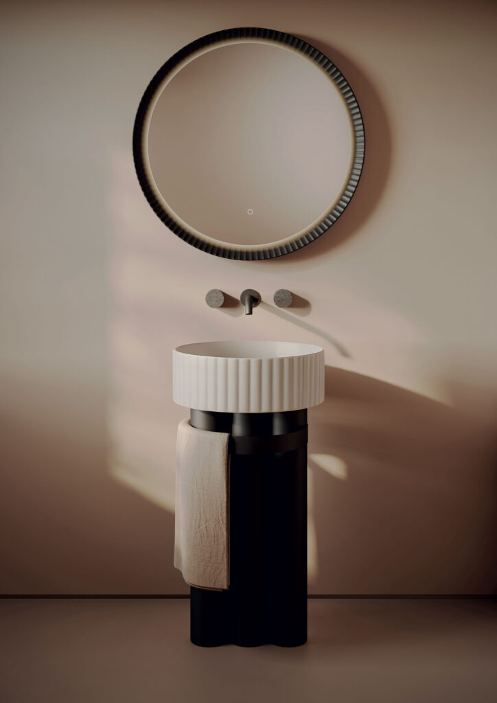 Artceram-OneShot-CHURCH 3 (3) lavabo bianco Collezione Church - Lavabo freestanding di design
