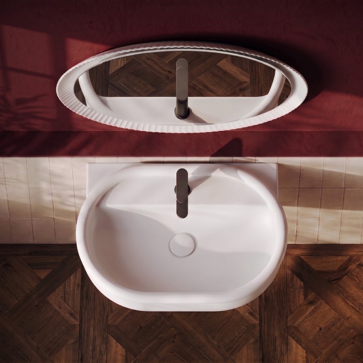 Collezione Brera - Lavabi bagno di design con profilo spesso