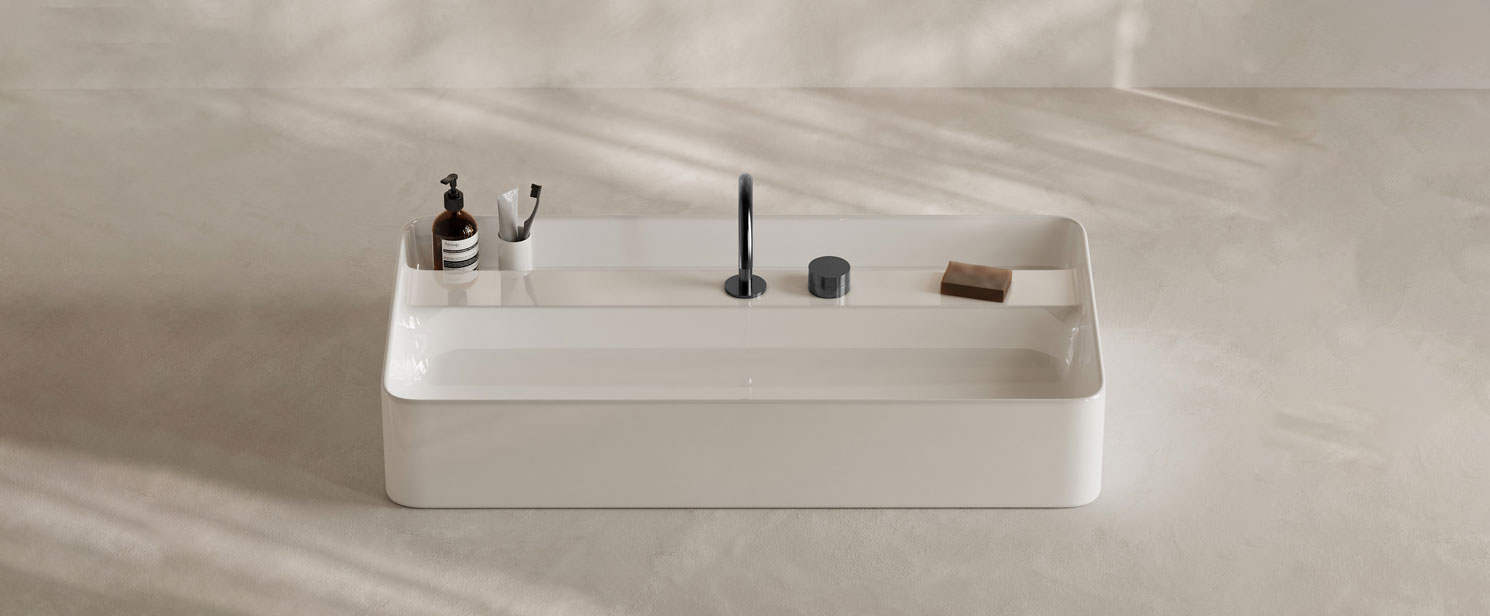 I lavabi per l’arredo bagno di design firmati The.Artceram