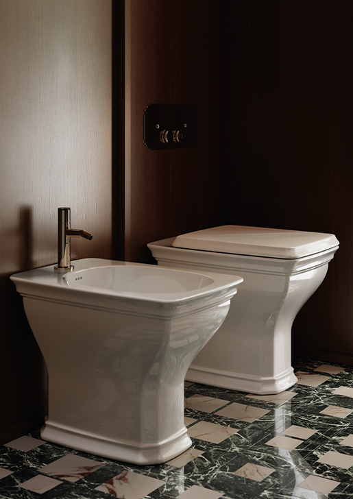 Collezione Civitas - Sanitari in stile classico a colonna