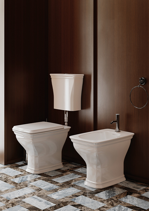 Collezione Civitas - Sanitari in stile classico a colonna