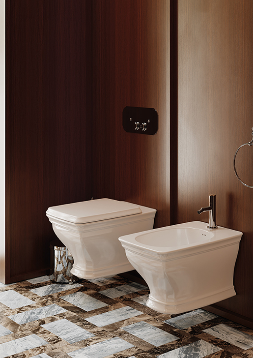 Collezione Civitas - Sanitari in stile classico a colonna