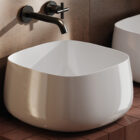 COL006 COGNAC QUADRO countertop washbasin COL006 COGNAC QUADRO countertop washbasin