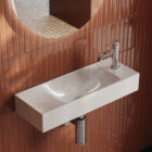 LML002 BRICK wall hung handrise washbasin LML002 BRICK wall hung handrise washbasin
